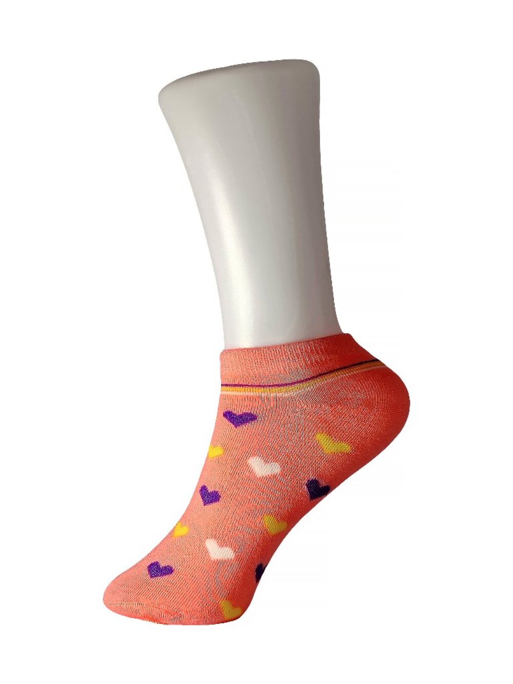 5 Pairs Tutuanna Socks - Pink with Hearts